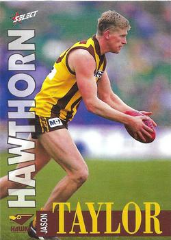 1996 Select AFL #387 Jason Taylor Front